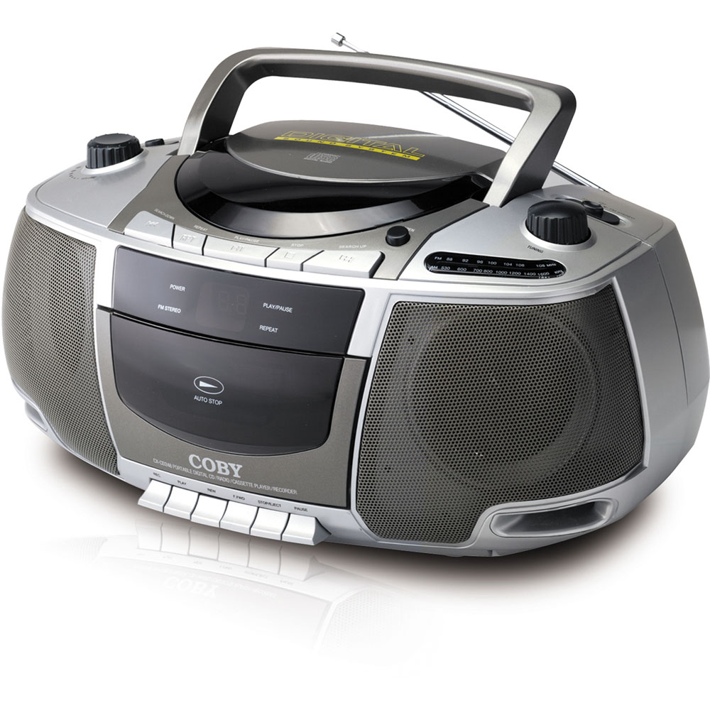 Portable CD/Radio/Stereo Cassette Player/Recorder