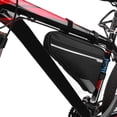 thumbnail image 3 of Bike Bicycle Triangle Frame Bag, Bicycle Storage Bag Pack, Waterproof Bike Triangle Saddle Frame Pouch, Cycling Accessories Pack, for Road, Mountain, Commute Bike, 3 of 9