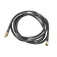 thumbnail image 1 of Cables coaxiales RG58, SMA macho a SMA hembra, montaje en panel, cable coaxial RF de baja pérdida de 6.5 pies, 1 pieza, 1 of 4