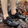 thumbnail image 4 of LJEFF Men Water Shoes, Breathable Quick Dry Lightweight Non-Slip Trail Beach Aqua Sneakers Black, 4 of 9