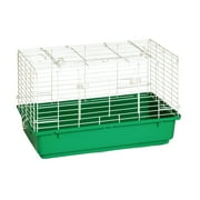 Miller Manufacturing Rabbit Cage with Plastic Tray, 24.5"