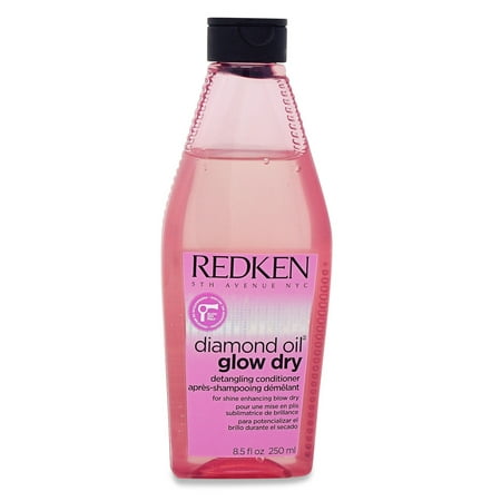 Diamond Oil Glow Dry Detangling Conditioner by Redken for Unisex - 8.5 oz Cond.
