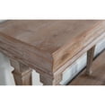 thumbnail image 5 of Powell Benjamin Long Console Table with Shelf, Weathered Driftwood, 5 of 15