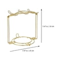 thumbnail image 2 of unbranded Organizador De Tazas Dorado Con Base Estable Para Almacenamiento Y En Cocina, 2 of 8