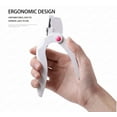 thumbnail image 4 of Stainless Steel U Shaped Nail Clippers, Multi Angle Positioning Precision Trimmer, Sharp Clean Cut Portable Manicure Tool, Durable Grooming Accessory for Home Nail Salon Daily Use, 4 of 4