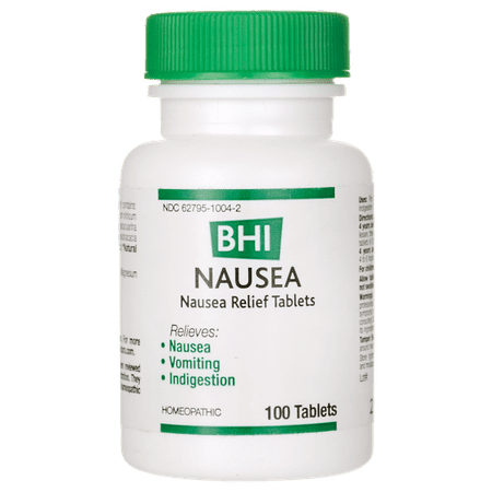 MediNatura Nausea Relief Tablets 100 Tabs