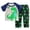 a31-Green, variant on KPOPLK Toddler Boys Clothes Kids Cotton Clothing Fun Cool Summer Short Sleeve Tee Top Outfit Wear in Night 2 Piece Set Size 18-24 Months,Dark Blue