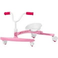 Radio Flyer, Ziggle, Caster Rideon for Kids, 360 Degree Spins, Pink