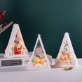 thumbnail image 4 of Zmeidao Christmas Wind Lantern, Christmas Creative Small Night Lights, Christmas Desktop Hanging Decorations Home Decoration and Gift, 4 of 5