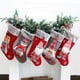 thumbnail image 3 of Calcetín de Navidad de 5 piezas, calcetín de Navidad personalizado grande de 48 m, decoración de ventana de árbol de Navidad para colgar en interiores, bolsa de regalo para niños y adultos, 3 of 5
