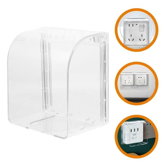 Worgeous Outlet Cover Pc Material 1Pack 4.5x3.9x2.8in