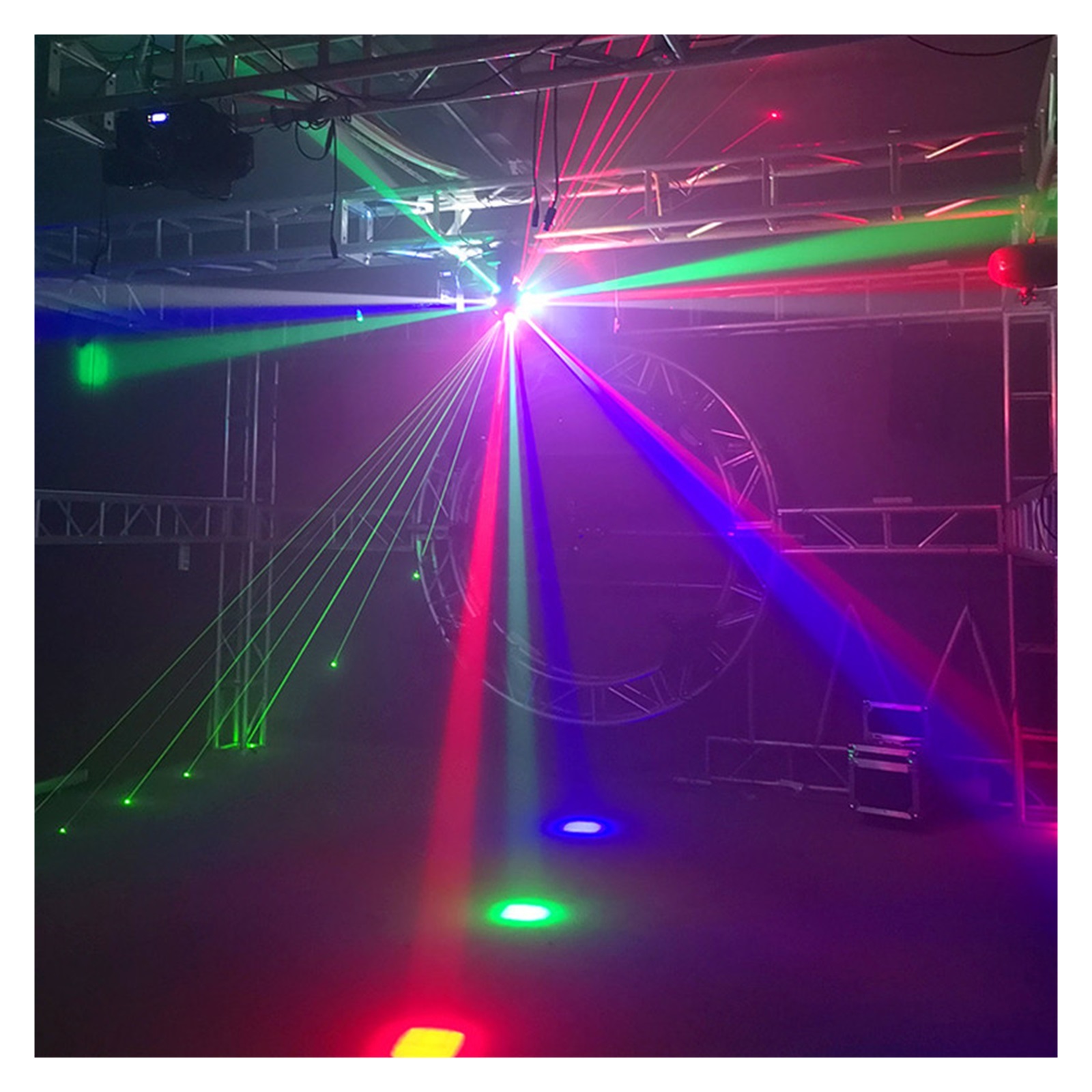 Professional DJ Disco Ball Lights LED Beam Strobe 3in1 Moving Head Football Light Nightclub Party Show Stage Lighting ,Easy to Install