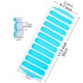 thumbnail image 4 of 1pc Silicone Ice Cube Tray With Lid Long Strip 10 Grid Cylindrical Ice Tray Ice Making Mold Water Bottle Ice Cube Tray For Freezer, 4 of 4