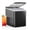 Black, variant on EUHOMY Countertop Ice Maker, Portable 2-Size Bullet Ice Machine with Self-Cleaning, 26.5 Lbs/24H, Grey