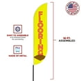 thumbnail image 5 of Flooring Sign feather flag Pole kit for Outdoor by Mavis | 15 FEET Tall Polyester Banner Flag Pole Mount with Cover for Easy Hang | HD Print Swooper Flags to Advertise Furniture Business, 5 of 7