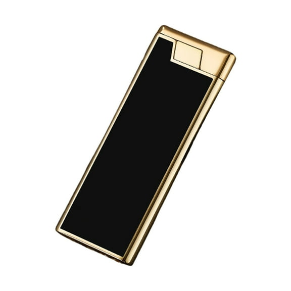Thin Wheel Straight Lighter, Sleek Metal Refillable Windproof Butane Lighter, Compact & Convenient Design for Everyday Carry, Approx. 2.91x1.97x0.31in
