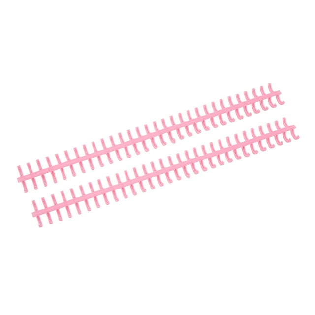Loewten PP Plastic Binding Combs, Spiral Binding Coils Binding Rings, 30 Hole, 10mm, 10 Count