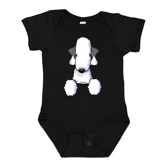 Inktastic Bedlington Terrier Boys or Girls Baby Bodysuit