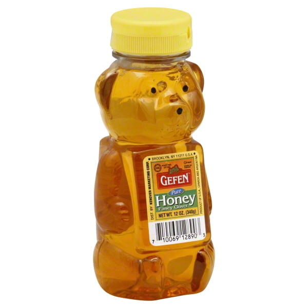 (2 pack) Gefen 100% Clover  Honey Bear, 12oz