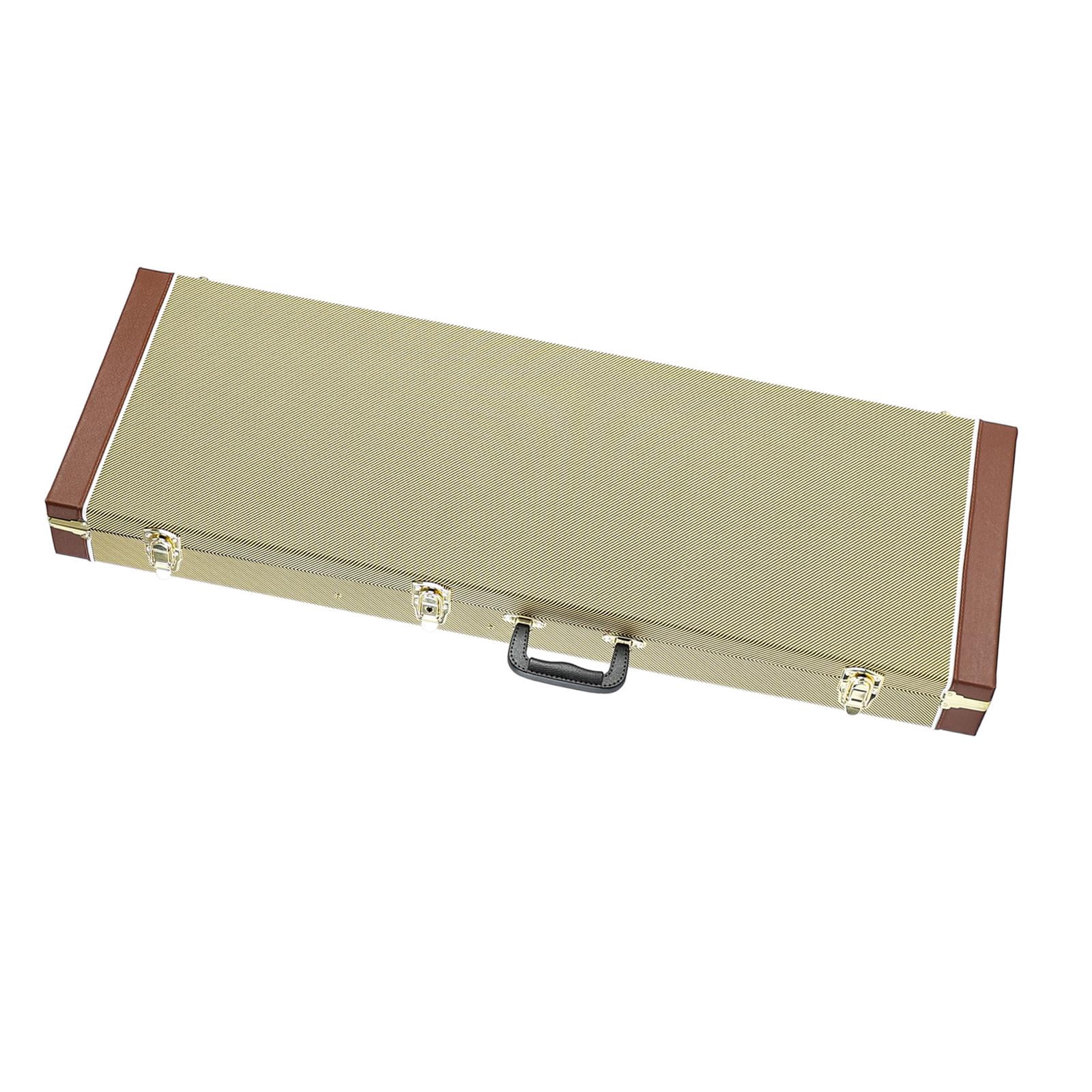 Dualoai Electric Guitar Case Dustproof Safeguarding Instrument Box Sturdy Hard Shell