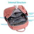 thumbnail image 4 of POINTERTECK Sac à Dos pour Femmes Sac à Main Mode Designer Dames Voyage Collège Petit Sac à Dos Décontracté Bleu, 4 of 8