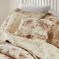 thumbnail image 3 of Greenland Home Antique Rose Decorative Pillows, Set of Two (2), 18 W x 18 H Each, Ecru, 3 of 5