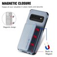 thumbnail image 3 of Case For FOXDOCK Samsung Galaxy S10 Plus Stand Function RFID Blocking Magnetic Card Holder Complete Camera Safety, 3 of 5
