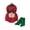 Red Strawberry, variant on RUINIXCW Newborn Baby Girl Boy Halloween Costume Infant Spring Summer Fall Winter Cosplay Outfit Sleeveless Hooded Zipper Romper Stockings Set