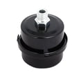 thumbnail image 2 of 1/4PT Male Thread Air Compressor Muffler Intake Filter Noise  Black, 2 of 4