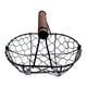 thumbnail image 1 of Cestas de alambre de metal para huevos, cestas para verduras, cestas de almacenamiento para la cocina, cestas rústicas para reuniones Café, 1 of 7