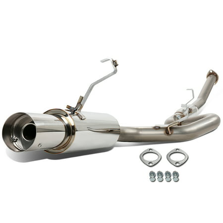 For 1985 to 1987 toyota Corolla GTS AE86 Stainless Steel Catback Exhaust System With 3.5