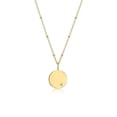 thumbnail image 1 of Diamondlite Collier Disque Zircon Cubique - Or, 1 of 1