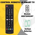 thumbnail image 3 of Control Remoto Universal Para LG TV LED LCD TV Controlador De Reemplazo Inteligente Inlcuye Pilas, 3 of 5