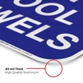 thumbnail image 6 of Dirty Pool Towels Pool Sign,, 6 of 8