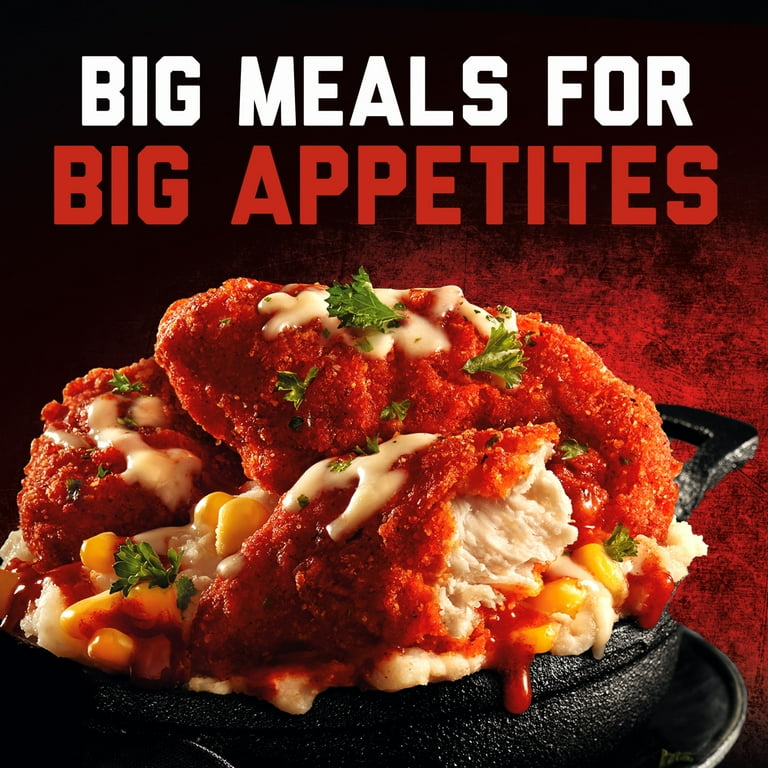 Banquet Nashville Hot Fried Chicken Mega Bowl 13 oz with Mashed