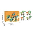 thumbnail image 6 of Fjnjuu Toy Car Classroom Reward Toy Cars Pack DIY Manual Assembly Magnetic Toy Car Puzzle Early Education Assembly Magnetic Car Toys, 6 of 7