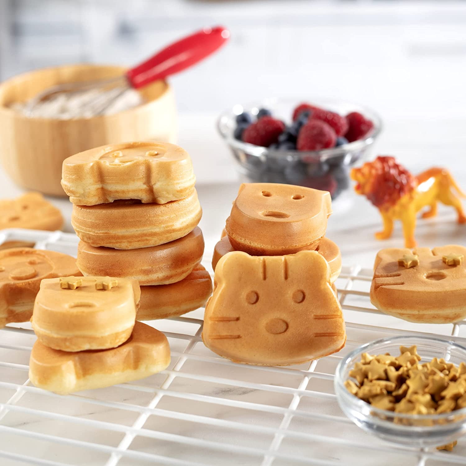 Mini Waffle Maker with 7 Removable … curated on LTK