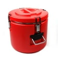 thumbnail image 2 of Vollum Red Insulated Container with Stainless Steel Interior 15 Liter, 2 of 3