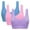 Pink+Lavender+Baby Blue, variant on 3 Pack Womens Sports Bra Wirefree Padded Push Up Yoga Bras Seamless Comfortable Plus Size Bra