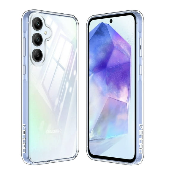 Innens for Samsung Galaxy A15/A25/A55 5G 6.5inch Soft TPU Shockproof Slim Case Cover, Clear