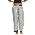 thumbnail image 3 of Up2date Fashion's Women's Satin Lounge Pants / Pajama Bottoms / Sleep Pants in Various Prints, 3 of 3