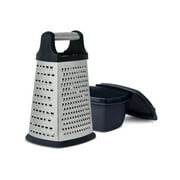 Thyme & Table 2-Piece 4-Sided Stainless Steel Box Grater Set