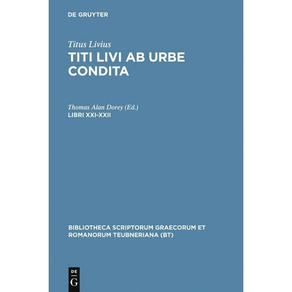 Bibliotheca Scriptorum Graecorum Et Roma Libri XXI-XXII, (Hardcover)
