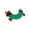 Green575, variant on Zynviq Dog Bathroom Rugs 15.1" X 25.6" Bath Rugs Animals Diatom Ooze Washable Beige U-Shaped Absorbent Small Rug for Toilet