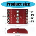 thumbnail image 3 of 30 45 90 Degree Angle 4 Size Drill Hole Guide Jig for Angled and Straight Hole, 3 of 12