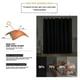 thumbnail image 5 of Cortinas térmicas Bearachild 2 unids/set azul marino 137*243, 5 of 6
