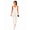 White, variant on Women’s One Piece Workout Jumpsuit, Sleeveless Bodycon Yoga Bodysuit, Full Length Gym Fitness Unitard