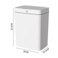 thumbnail image 3 of Trash Can Touchless Sensor Trash Can Kitchen and Bathroom Crevice Trash Can Household Cleaning Supplies. A, 3 of 5