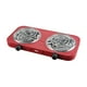 thumbnail image 1 of Parrilla Eléctrica Disa Home 2 Quemadores Rojo Parrel-2TB, 1 of 2