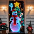 thumbnail image 6 of Meggemo Christmas Door Cover Hanger Festive Decorative Door Ornament for Home Entryway Indoor Outdoor Holiday Party Seasonal Christmas Decor, 6 of 8